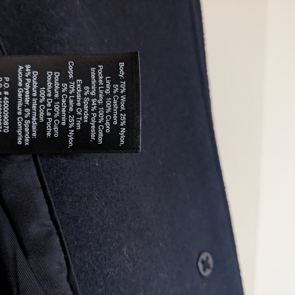 Babaton Pearce Navy Coat Wool - Picture 10 of 14